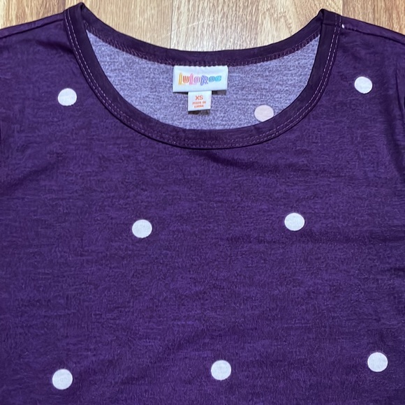 NWT Purple Polka Dot Carly Dress, XS but fits more like XXS - Picture 3 of 5